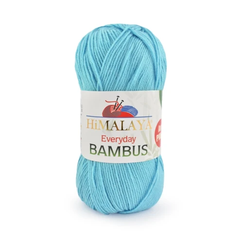 Włóczka Himalaya Everyday Bambus 24 / cyjan
