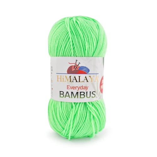 Włóczka Himalaya Everyday Bambus 27 / intensywna pistacja