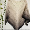 Autor Crochetbydrwi wzór SisLove Shawl Kokonek Merino 330