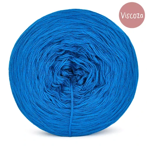 KOKONEK Viscoza - lazur, 3 nitki, 1200 m, 225g - GOTOWY