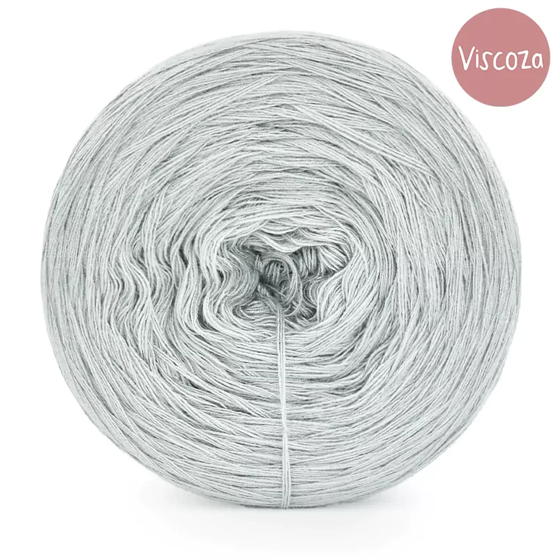 KOKONEK Viscoza - laurowy, 3 nitki, 1200 m, 225g - GOTOWY