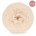 Włóczka KOKONKI Viscoza - ciepły beż / 3 nitki / 1200 m / 225g - GOTOWY