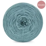 Włóczka KOKONKI Viscoza - ciemna patyna / 3 nitki / 1200 m / 225g - GOTOWY