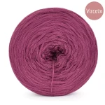 Włóczka KOKONKI Viscoza - lody porzeczkowe / 3 nitki / 1200 m / 225g - GOTOWY