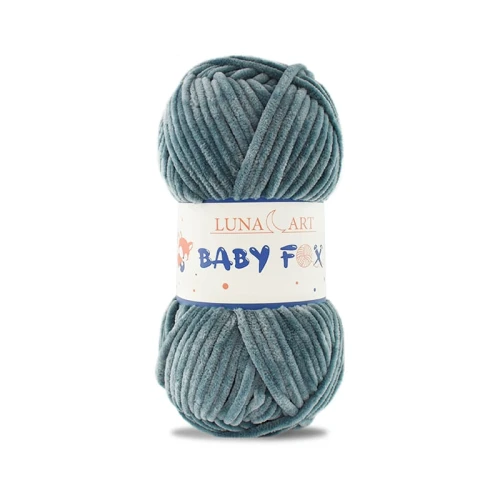 Włóczka Luna Art Baby Fox 100-30 / denim / zamiennik Dolphin Baby