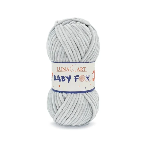 Włóczka Luna Art Baby Fox 100-36 / szary