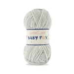 Włóczka Luna Art Baby Fox 100-33 / jasny szary