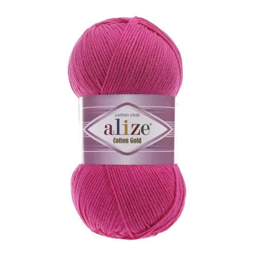 Włóczka Alize Cotton Gold 149 / amarant / 100g