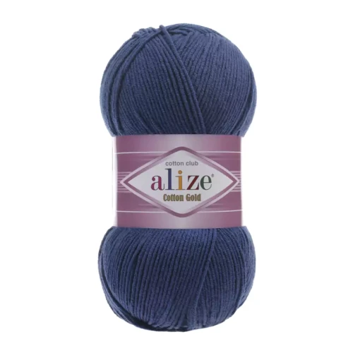 Włóczka Alize Cotton Gold 279 / niebieski / 100g