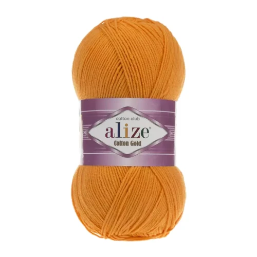 Włóczka Alize Cotton Gold 83 / pomarańcz / 100g