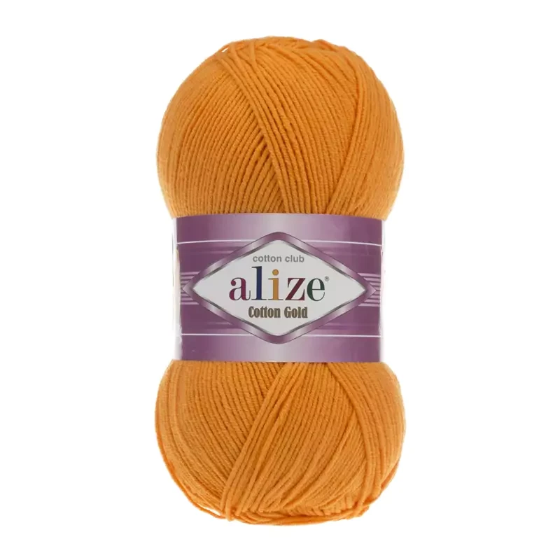 Włóczka Alize Cotton Gold 83 / pomarańcz / 100g