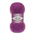 Włóczka Alize Cotton Gold 122 / fiolet / 100g