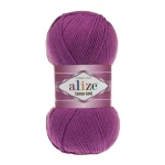 Włóczka Alize Cotton Gold 122 / fiolet / 100g