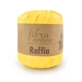 Włóczka Fibranatura Raffia 116-18 / rafia papierowa / intensywny żółty