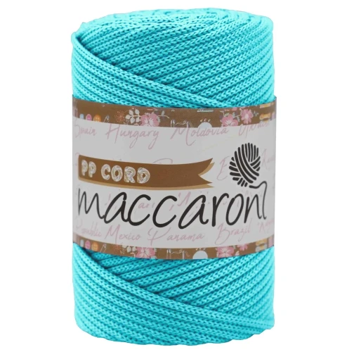 Sznurek poliestrowy Maccaroni PP Cord 4mm / aqua