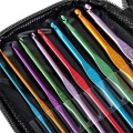Zestaw szydełek Ruhhy / etui + akcesoria dziewiarskie / 50 elementów