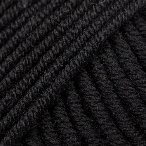 Włóczka Drops Big Merino 04 / czerń / uni color