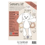 Zestaw  akcesoriów Go handmade  na sensoryczną maskotkę / bez włóczki / szydełko /  Activity Animal