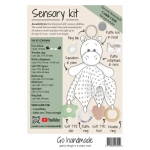 Zestaw akcesoriów Go handmade na sensoryczną szmatkę przytulankę / bez włóczki / Cuddle Cloth