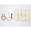 Zestaw sensoryczny / szydełko / Go handmade Teddy Kit Off White