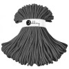 Sznurek pleciony bawełniany Bobbiny Jumbo / Grafitowy / Charcoal / 9mm / 100m