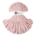 Sznurek pleciony bawełniany Bobbiny Jumbo / Pastelowy Róż / Patel Pink / 9mm / 100m