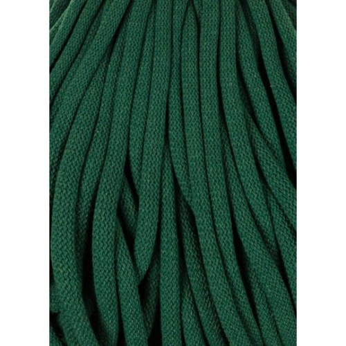 Sznurek pleciony bawełniany Bobbiny Jumbo / Leśny/ Pine Green / 9mm / 100m