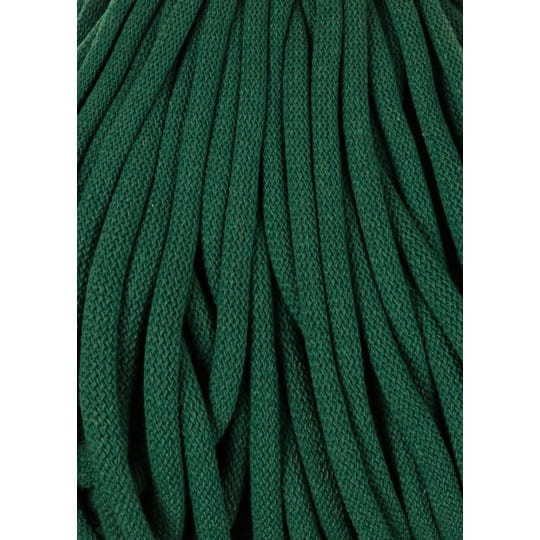 Sznurek pleciony bawełniany Bobbiny Jumbo / Leśny/ Pine Green / 9mm / 100m
