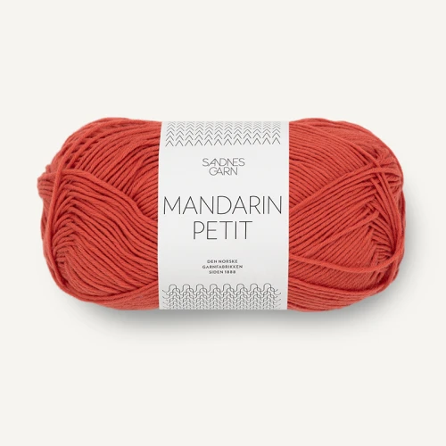 Włóczka Sandnes Garn Mandarin Petit 3528 / rudy
