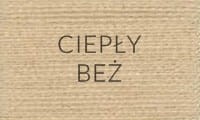 CIEPŁY BEŻ
