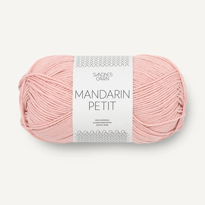 Włóczka Sandnes Garn Mandarin Petit 4002 / jasna malwa