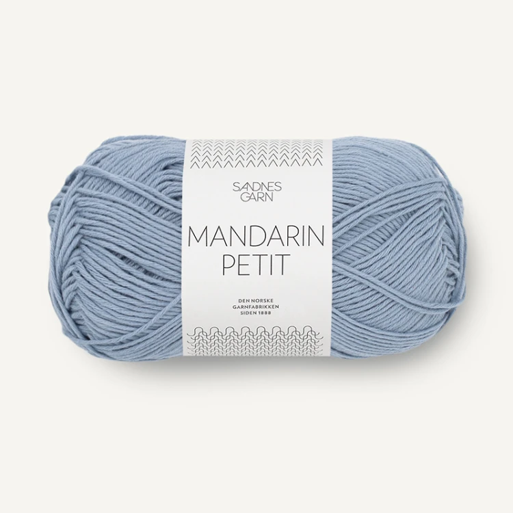 Włóczka Sandnes Garn Mandarin Petit 6032 / denim