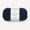 Włóczka Sandnes Garn Mandarin Petit 6073 / zgaszony granat