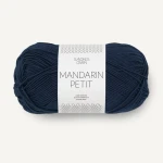 Włóczka Sandnes Garn Mandarin Petit 6073 / zgaszony granat