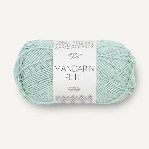 Włóczka Sandnes Garn Mandarin Petit 7720 / mięta