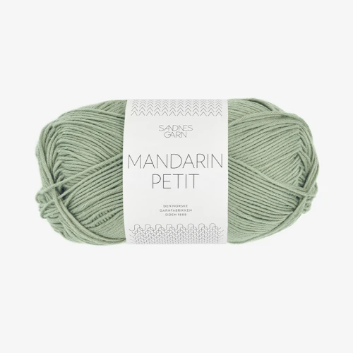 Włóczka Sandnes Garn Mandarin Petit 9041 / ciemna szałwia