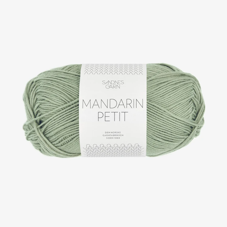 Włóczka Sandnes Garn Mandarin Petit 9041 / ciemna szałwia