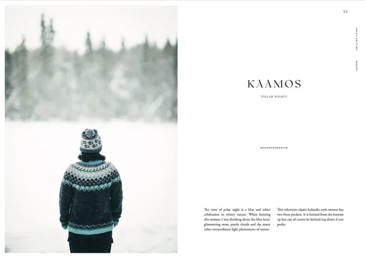 Książka Arctic Knitting – The Magic of Nature and Colourwork - w języku angielskim