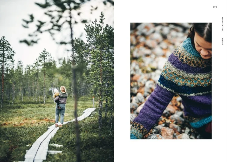 Książka Arctic Knitting – The Magic of Nature and Colourwork - w języku angielskim