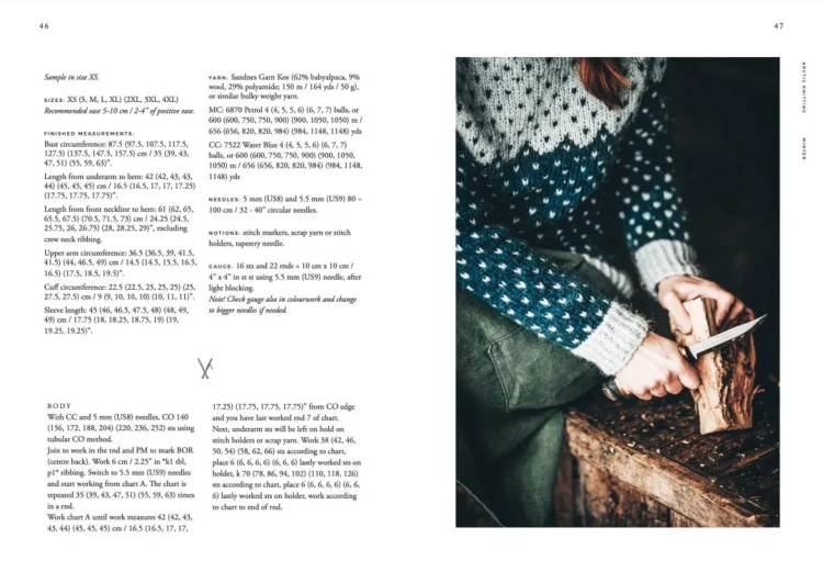 Książka Arctic Knitting – The Magic of Nature and Colourwork - w języku angielskim