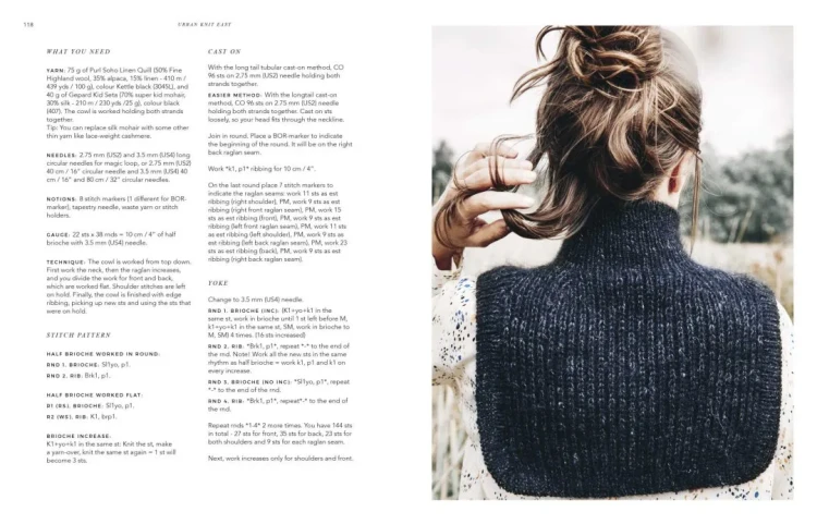 Książka Urban Knit Easy – Effortless and Modern Knits - w języku angielskim