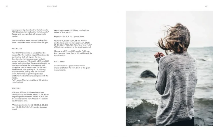 Książka Urban Knit – Modern Nordic Patterns - w języku angielskim