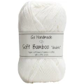Włóczka Go Handmade Soft Bamboo "double" / 17750 biel