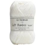 Włóczka Go Handmade Soft Bamboo "double"  / 17750 biel