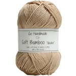 Włóczka Go Handmade Soft Bamboo "double"  / 17753 orzech
