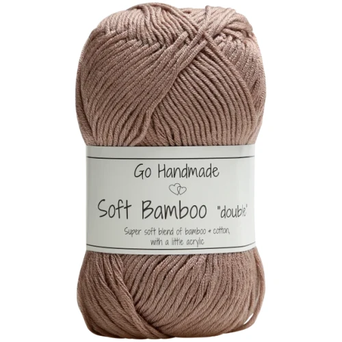 Włóczka Go Handmade Soft Bamboo "double" / 17754 beż