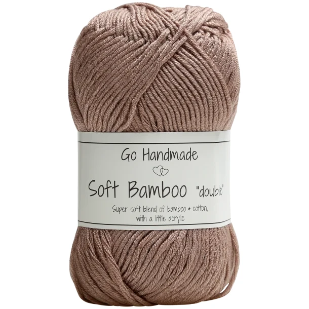 Włóczka Go Handmade Soft Bamboo "double" / 17754 beż