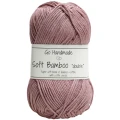 Włóczka Go Handmade Soft Bamboo "double"  / 17756 brudny róż