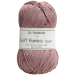 Włóczka Go Handmade Soft Bamboo "double"  / 17756 brudny róż