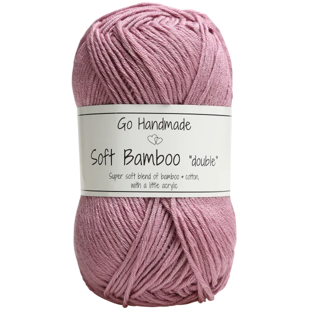 Włóczka Go Handmade Soft Bamboo "double" / 17757 Antyczna Róża